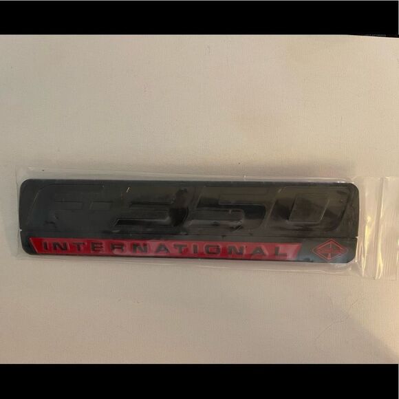 International F350 3D Side Emblem NWT - Picture 6 of 11